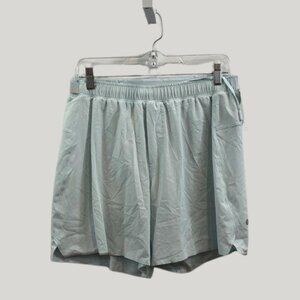 Lululemon Surge 6" Shorts — Light Blue Green, Lined, Size L